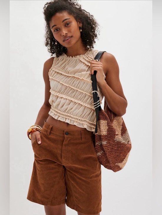 Pink Sands Smocked Top NWOT pink sand - Picture 3 of 7